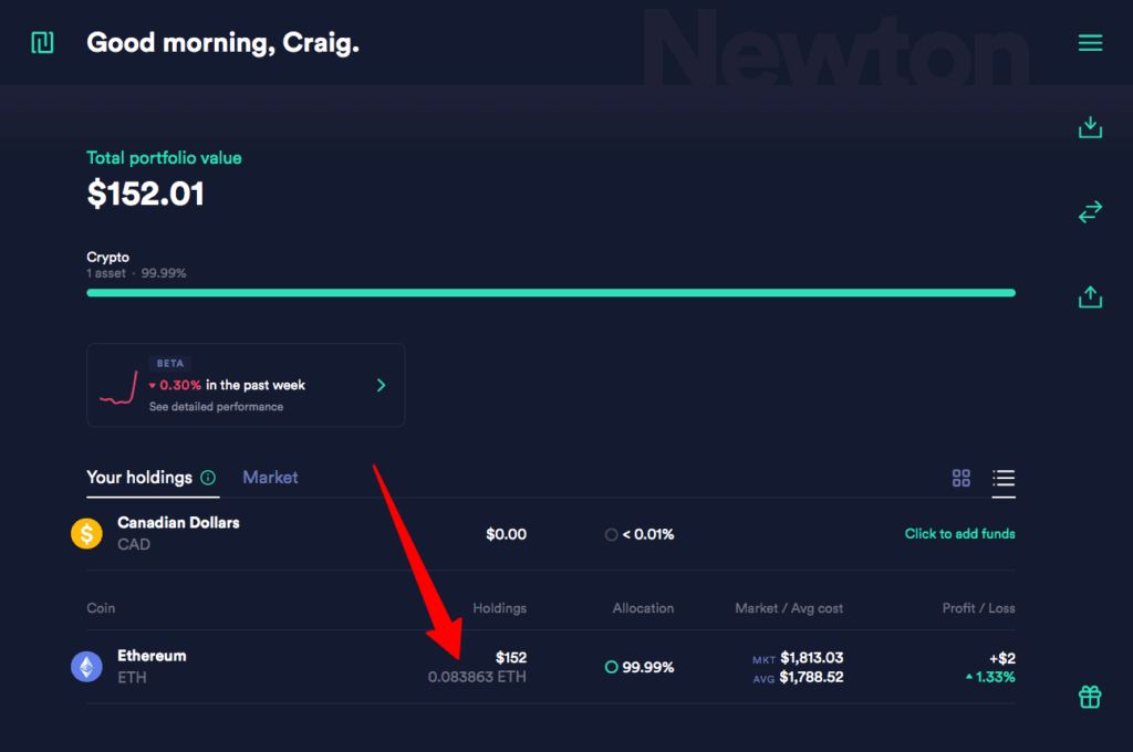 Trading Altcoins on Newton